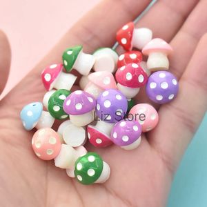 Bonsaï Ornement Mini Pish Taping Resin Garden Decoration Micro Landscape Mushroom Ornaments Festival Decor Prop th0897 S