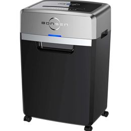 Bensen Paper Hording Paper Shredder - 24 feuilles de déchiqueteuse croisée, 40 min de temps continu, déchiqueteur de qualité commerciale pour bureau, 9 gallons de panier, 55 dB super silencieux