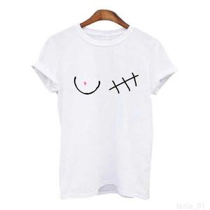 Boobies Man T-shirt Designer Boobs décontractés Graohic Tee Top Quality Femme Summer Shirt Short Femme Femme Leisure Streetwear Tshirt Casual Shirt 278