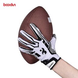 BOODUN hommes femmes gants de Rugby doigt complet respirant anti-dérapant Silicone Baseball gants de Football américain gants de randonnée en plein air 240122