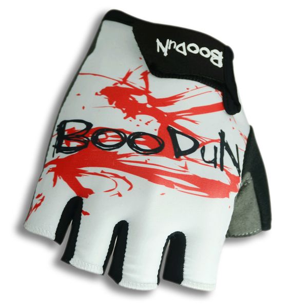 BooDun Sports Cycling Gants Half doigt vélo choc. Lycra blanc noir s-xxl