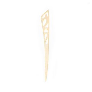 Boekenleggers Met Hanger Uitgehold Chignon Haarspeldjes Art Lines Mode Pagina-marker Chinese Stijl Haar Sticks