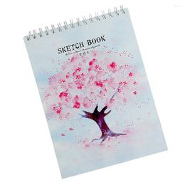 Book Sketch Painting Paper Sketchbook Student Sketching Painter Floral Media Tekening A4 Mixed Notebook Kids Pad