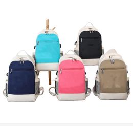 Bookbag Backpack voor vrouwen Men Lichtgewicht Nylon Travel School Backpack Grote capaciteit Travel Outdoor Laptop Bag