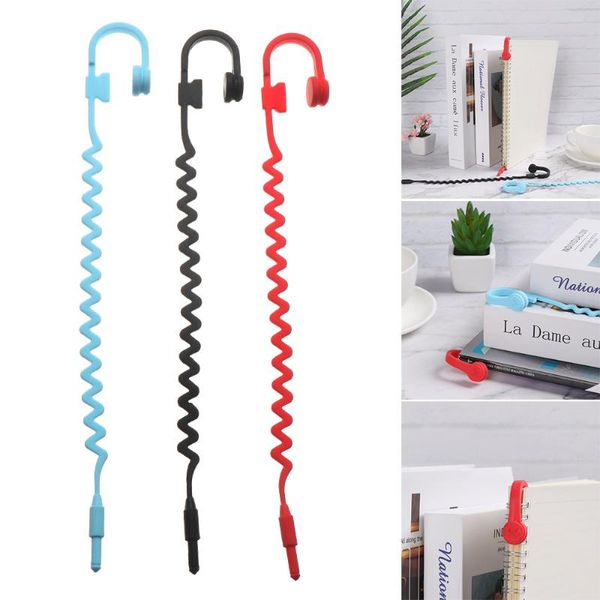 Marcapáginas de moda 3D auriculares marcapáginas silicona música auriculares divertido estudiante escuela papelería para niños regalo