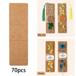 Bookmark Holder Paper Gift Tag Accessoires Artisanations 1 Set Book Markers Sleeves Bookmark pour les amoureux du livre Reader Kids Writer Adults