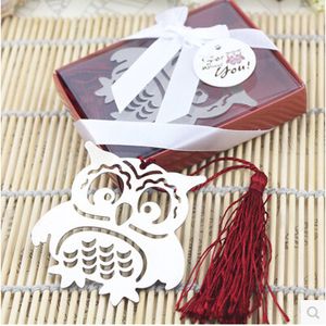 Signet Marcapaginas Hibou Livre Marqueurs Oiseaux Avec Glands En Métal Papeterie Pour Enfants Cadeau Drop Delivery 2022 Smtzj