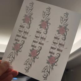 Livres Fleur, cocu tatouage temporaire fétiche pour hotwife cocu