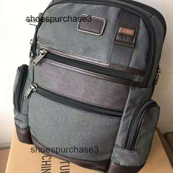 Paquete de libros Diseñador Mochila de negocios clásica Mochila Bolsos TUMII 222681hk2 Ocio de lujo para hombre Guía trasera de globo Nylon para hombre 0PSN