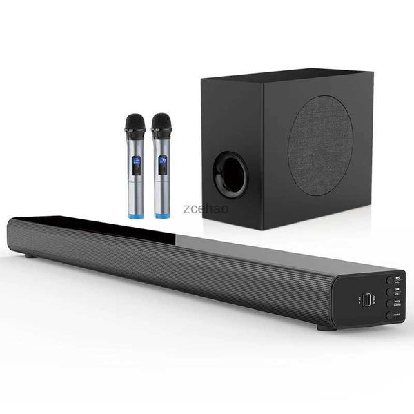 Altoparlanti da scaffale Soundbar 5.1 con audio stereo Subwoofer Altoparlante TV Wireless Bluetooth Soundbar e altoparlante audio surround posteriore per Home Theater