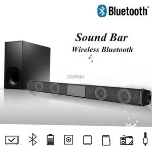 Boekenplankluidsprekers 40W tv-stick Draagbare soundbar-luidsprekers Draadloos Bluetooth Home Theater-geluidssysteem Stereo met Tf FM Radio Co