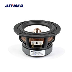 Boekenplank Luidsprekers AIYIMA Audio 4 Inch Full Range Luidspreker 4 8 Ohm 30 W Hifi Treble Mediant Bass Desktop muziek Geluid Luidspreker DIY 1 PC W0422