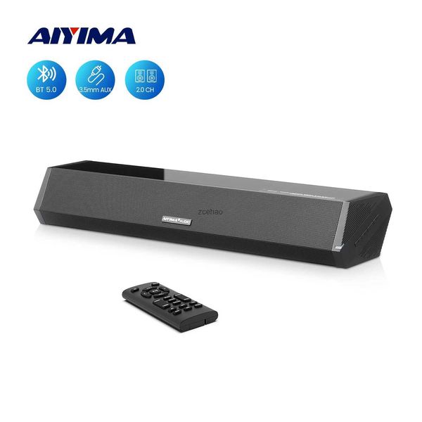 AIYIMA Bluetooth haut-parleur Portable gamme complète haut-parleur sans fil barre de son TV détachable Hifi stéréo Home cinéma barre de son