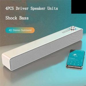 Haut-parleurs d'étagère Bluetooth caisson de basses barre de son TV Audio écho mur ordinateur haut-parleur Home cinéma musique sans fil Blueooth haut-parleur GiftL2101