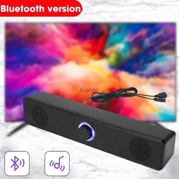 Altavoces de estantería COOMAER Bluetooth 4D altavoz envolvente sistema de sonido de cine en casa barra de sonido de computadora para TV subwoofer estéreo con cable graves fuertes