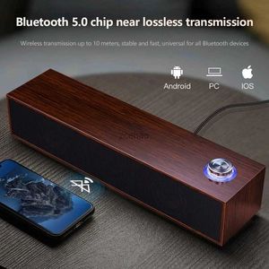 Boekenplankluidsprekers Bekabelde houten computerluidspreker Bluetooth-luidsprekers met multimedia voor desktop Klankkast Subwoofer Soundbar Sterke bas HIFI