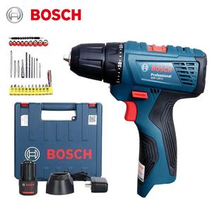 Boormachine Bosch GSR 120LI 12V perceuse électrique au Lithium Rechargeable sans fil multifonction maison bricolage tournevis menuiserie acier outil électrique