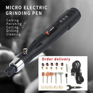 Boormachine Dremel outil Mini stylo de gravure électrique outil de sculpture avec accessoires de polissage 15000 tr/min perceuse à ongles électrique