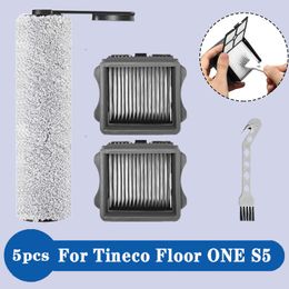 Boormachine voor Tineco Floor One S5 Accu Nat Droog Stofzuigerset Vervangende Borstelrol en Vacuüm Hepa Filter Accessoires
