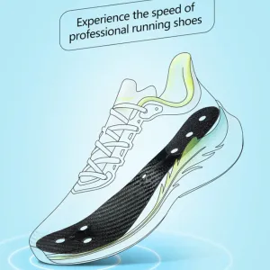 Boormachine Onemix Marathon Training Loopschoenen Speciale koolstofplaat 45 ° voorwaartse kanteling om de snelheid te verbeteren Studenten testen competitief hardlopen