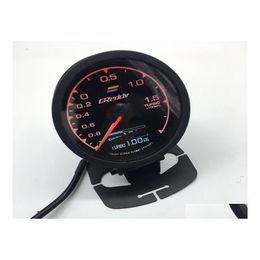 Boost -meters 62 mm 25 inch 7 kleur in 1 racen Greddy MTI DA LCD digitale display turbo -meter sensor3003811 drop levering mobiles motor otoxn