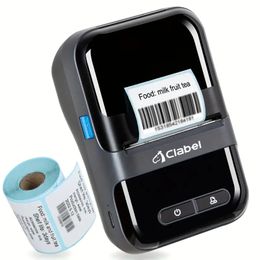Geef uw bedrijf een boost met de CLABEL 220B draagbare barcodeprinter - Compatibel met Android iOS-systemen voor QR-codes in de detailhandel