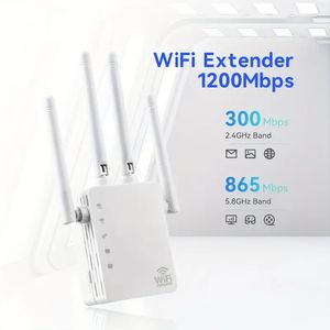 Boostez votre signal WiFi instantanément - Extension WiFi 1200 Mbps avec couverture complète à 360°