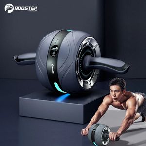 Booster Abdominal Wheel Home Gym Roller Gymnastic Wheel Fitness Fitness Abdomen Training Sports Equipement pour ABS Façage du corps 240322