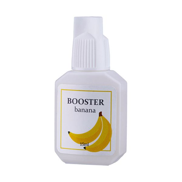 Booster Banana Strawberry Renforcening Glue for Filkes Extension 15ml Corée Banana Primer Clear Lash Adhesive Makeup Tools Wholesale