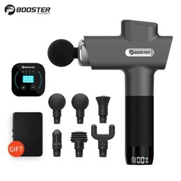 Booster M2-D Pistola de masaje Percusión de tejido profundo Cuello Espalda Masajeador corporal Pistola de fascia portátil Masajeador eléctrico de relajación muscular 240227