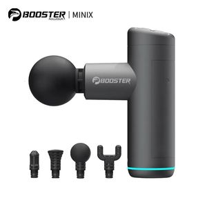 Booster Mini X Massage Gun Percussie Rug- en nekmassageapparaat Elektrische vibrators Draagbare fitness Mini-lichaamsmassagemachine 240124