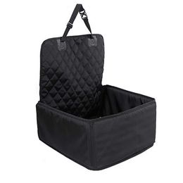 Sièges d'appoint pour animaux de compagnie siège de voiture Er 2 en 1 protecteur transporteur étanche chat panier hamac pour chiens livraison directe Mobiles motos Dhmko