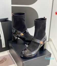 Bota Martin Australia Botines Botas de señora Botas de vaquero Chaussons Zapatos Mujer Tamaño grande con bolso Opp