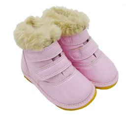 Bottes 0-3 ans Born Baby Chaussettes Premier pas Tout-petit avec des chaussures d'hiver sonores pour les baskets pour enfants
