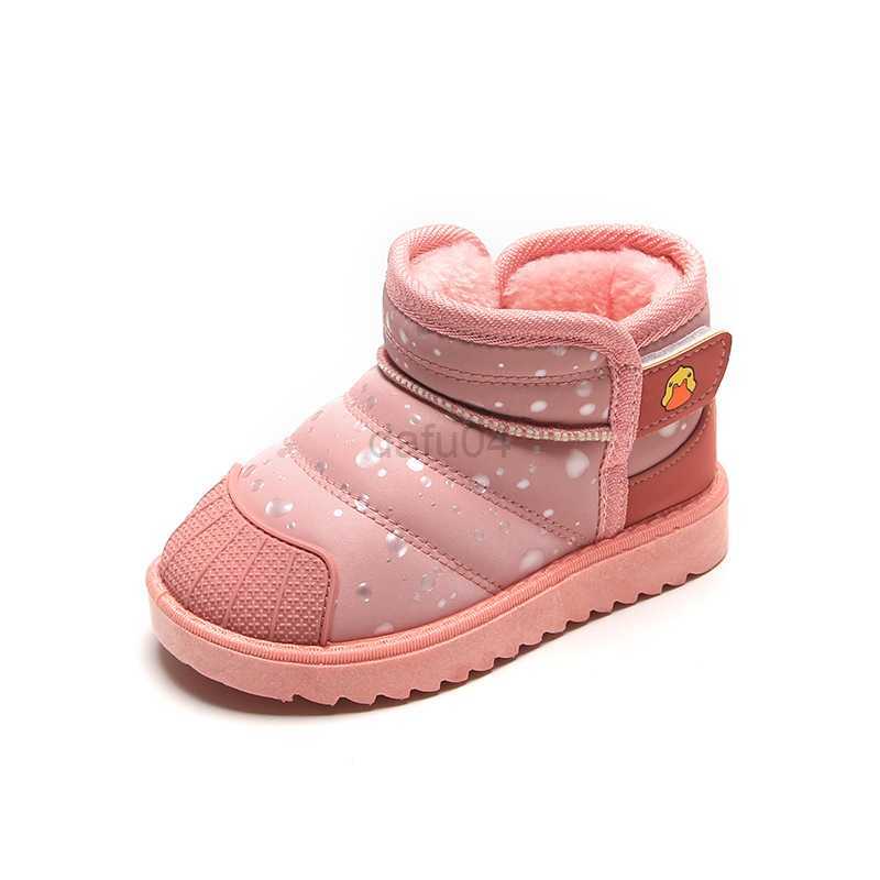 أحذية 1-6 سنوات من أحذية الأطفال الشتاء الصغار الفتيات بويز بويز بوتس أحذية الأطفال أحذية رياضية دافئة Martin Boots مقاومة للماء أحذية الأطفال L0824