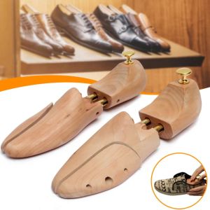 Laarzen 1 paar schoenboom houten schoenen brancard houten verstelbare man vrouwen flats pumps laars shaper rack expander bomen maat 3546