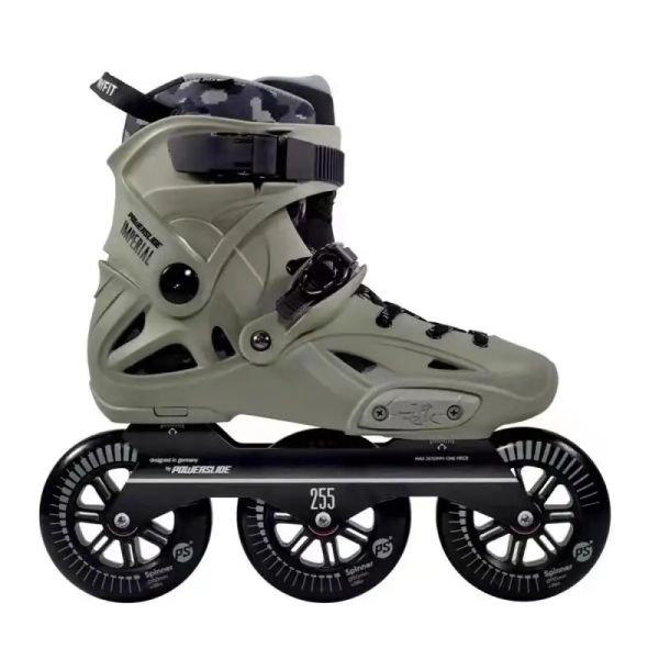 BOTAS 100% POWERSLIDE ORIGINAL Imperial 3*110 mm Velocidad Skates en línea Calles Rollador para adultos Patinas de patinaje gratis para adultos