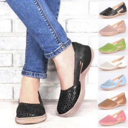 Botas 2021 sandalias de mujeres zapatos hechos a mano de verano de cuero sandalias transpirables de cuero pisos de estilo retro zapatillas de caída cusomizada