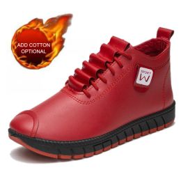 Boots 2021newew bottes Bottes de mode Bottes imperméables pour les femmes d'hiver chaussures de pavée Botas Mujer Boots d'hiver chauds
