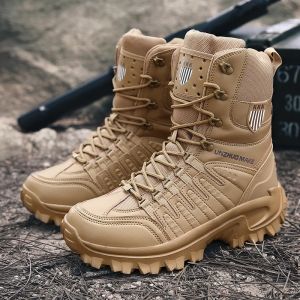 Boots 2022 HOMMES BOOTS BOOTS MILIATIONS BOOTS SPECIAL FORCE TACTIQUE DÉSER CEMBAT BOTS MEN'S BOOTS EXTACKE