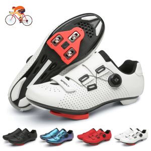 Boots 2022 Speed Road Bike Shoes Men Mencing Sneaker TB CLEATS PEDAL MOUTAIN CHOSE COURSE FEMMES SPD SPORT FLAT