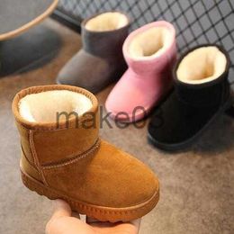 Boots 2023 Kinderlaarzen Autumn Winter Nieuwe kinderen Army Boots Children's Korean Short Boots British Boots For Kids Girls Snow Boots J230816