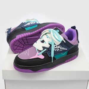 Bottes 2023 Nouvelles baskets de créateur de mode hommes Chaussures de planche à roulettes respirantes Femme Hip Hop Streetwear Plateforme de baskets pour hommes Hombre