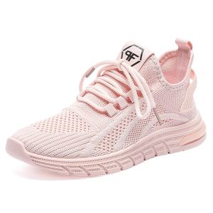 Boots 2023 Spring New Women Shoes Sneakers Coréen Style Sports Sports Sports Casual Chaussures Femmes Solie Couleur Air Mesh Femme Chaussure