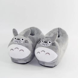 Laarzen 28 cm anime mijn buurman totoro pluche slippers zacht gevulde indoor schoenen winter warm voor vrouw en man
