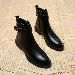 Bottes 3543 Taille Chaussures pour femmes Nouveau style Martin Boots 41 Automne et Winter England Boots en coton