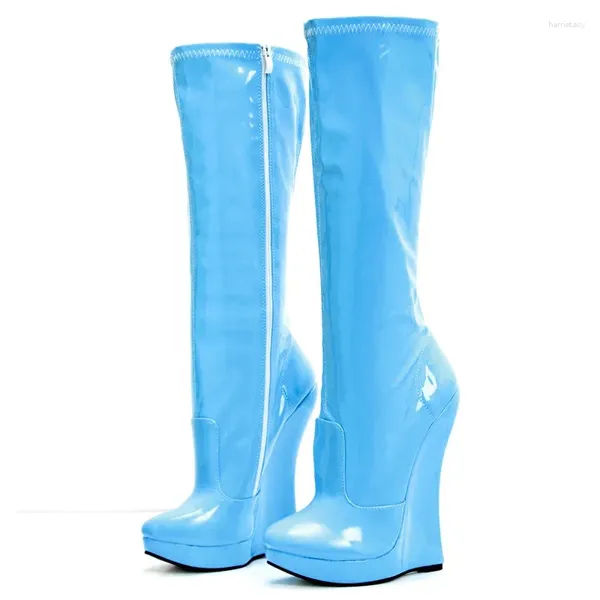 Bottes 7,08 pouces de haute hauteur SEMPS SEXE PARTY CONCRIPTIONS THEEL SUPPORT US Taille 6-14 No.MT1808