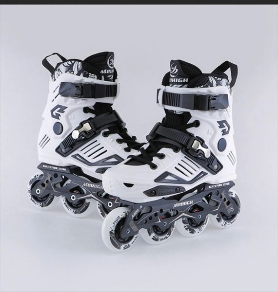 Botas para patinadores en línea para adultos zapatos de patinaje de patinaje de moda