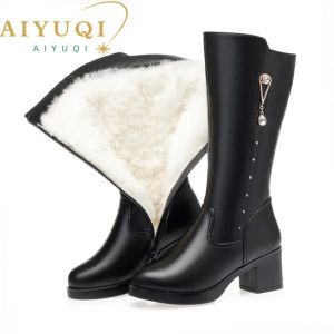 Boots Aiyuqi Bottes de femme hiver