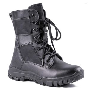 Bottes Armée Boot Hommes Désert Tactique Militaire Hommes Travail Sécurité Chaussures À Lacets Combat Taille 3846